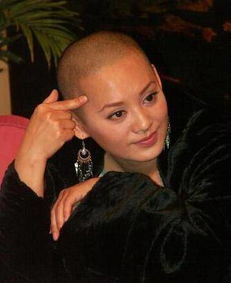 盘点女明星们的光头造型,女星罕见光头照哪个能惊艳到你