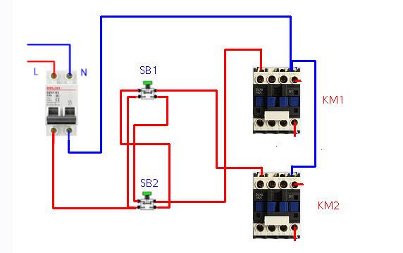 接触器接法及接线图讲解,接触器接线常识实物图
