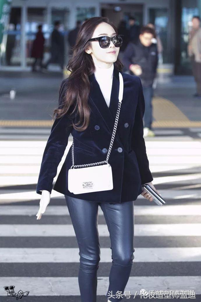 杨幂郑秀妍私服,明星私服穿搭赵丽颖