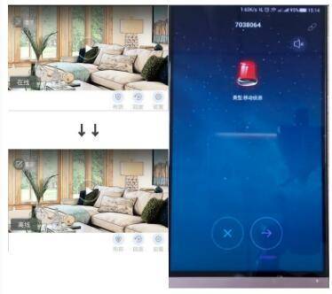 智能无线远程看家监控器,家庭智能防盗监控