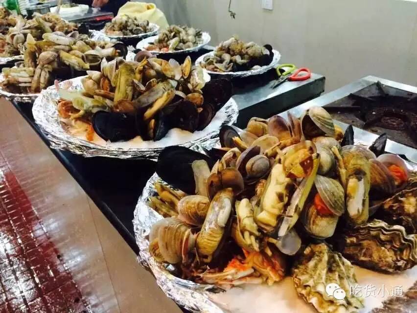 宁波海鲜夜排档一条街象山,宁波滨江夜排档