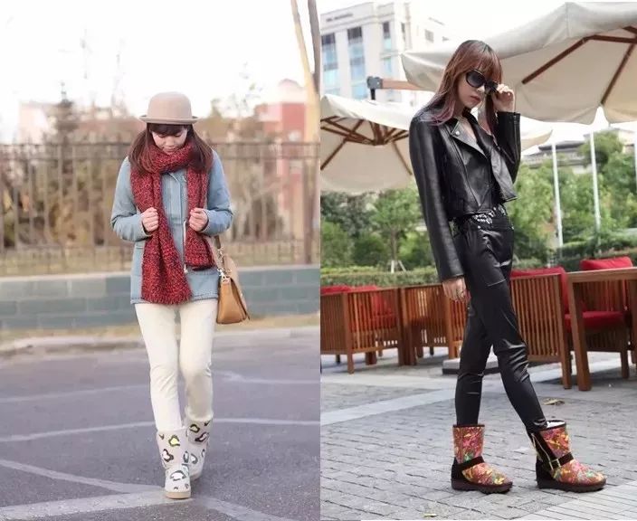 雪地靴怎么选才能显高又显腿长,拒绝臃肿