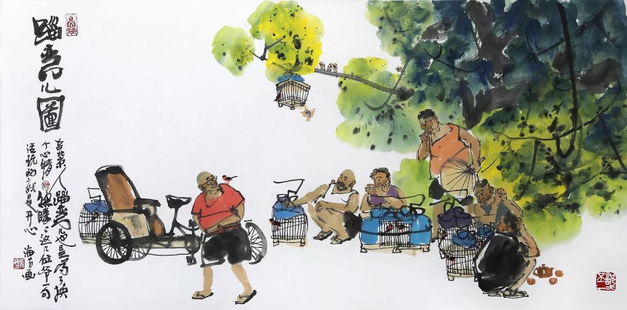 遛弯儿·喊嗓子·吃早点