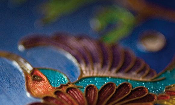 手表的珐琅是什么样的图片,手表的珐琅工艺流程是什么