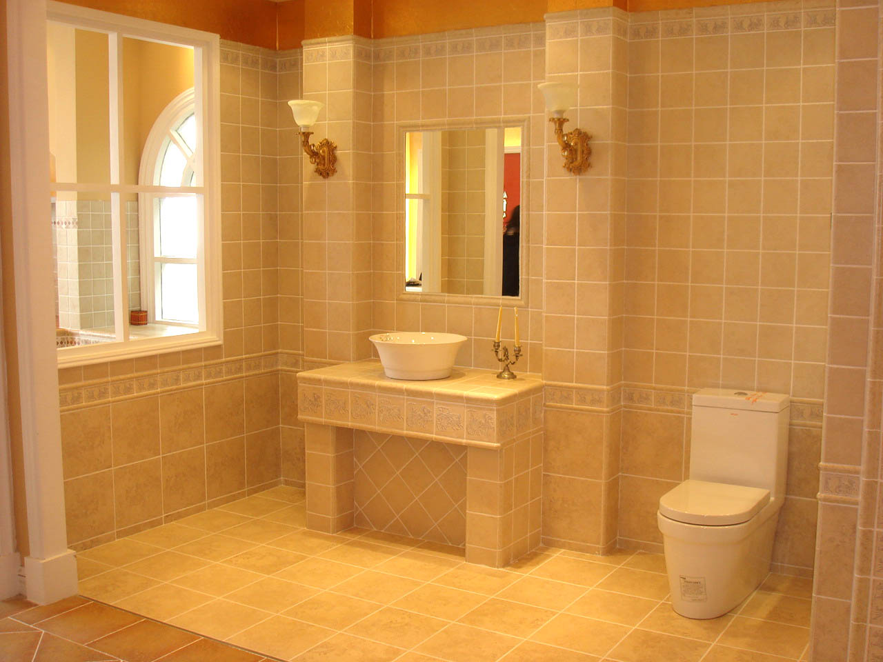 仿古大理石瓷砖拼贴效果图,瓷砖拼贴技巧有哪些