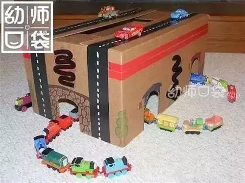 幼儿园鞋盒的多种玩法,买来的鞋盒不要怎么利用