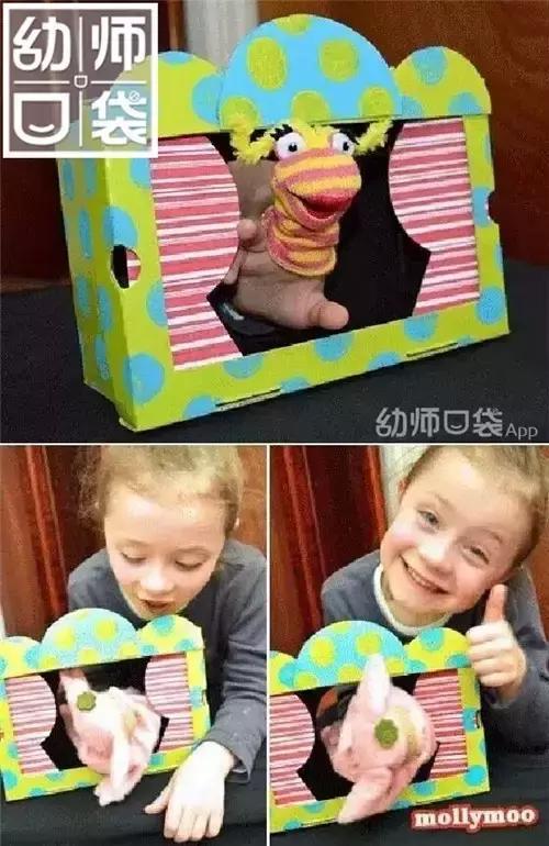 幼儿园鞋盒的多种玩法,买来的鞋盒不要怎么利用