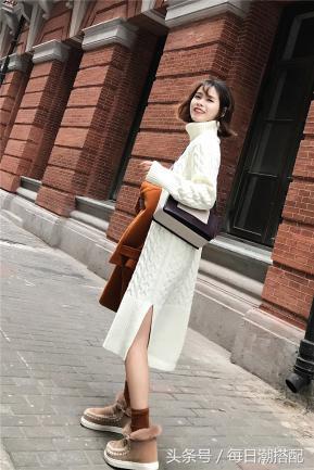 这个冬天谁会拒绝温暖的毛衣,拒绝孩子气穿搭