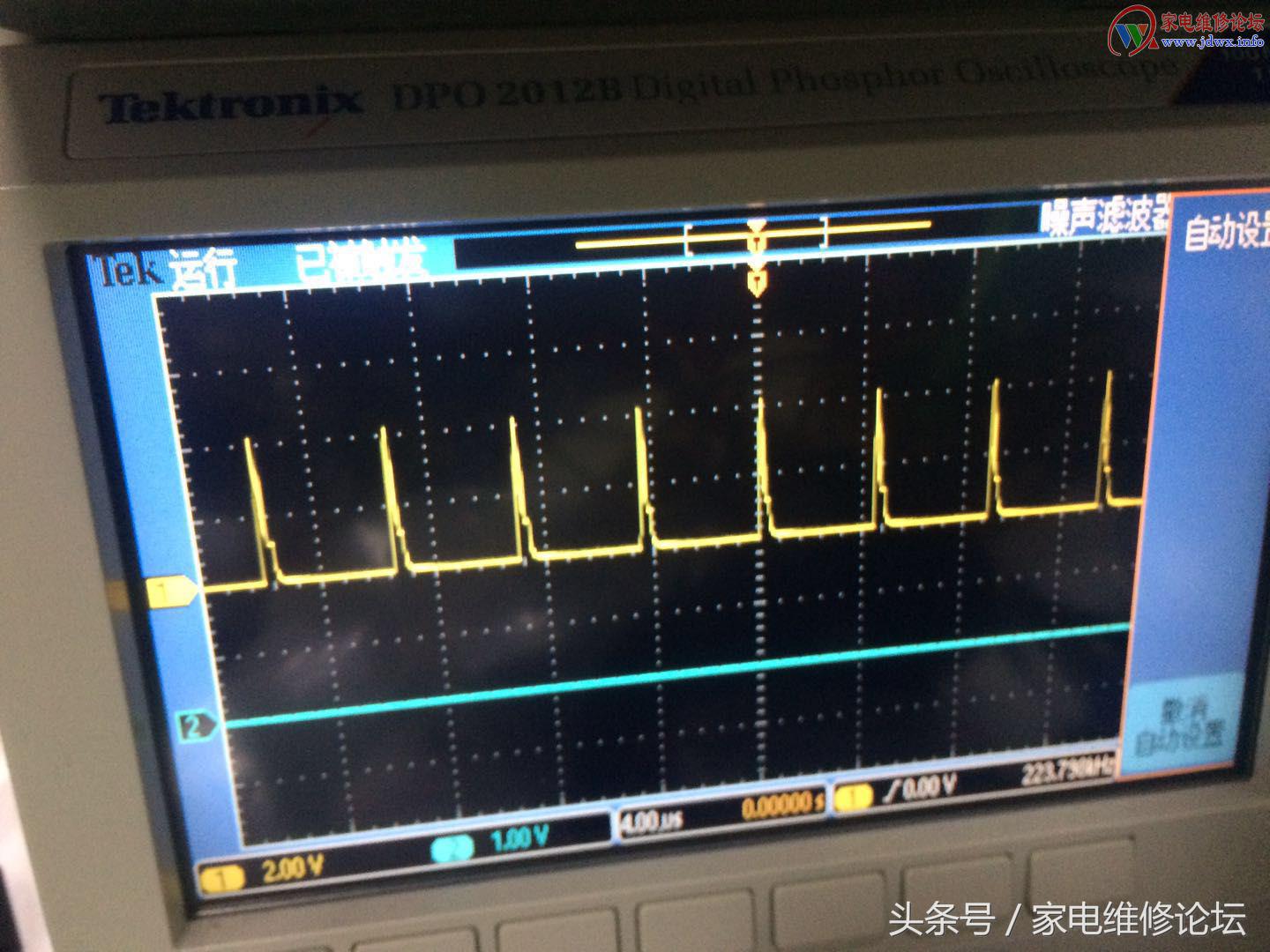 华硕m5a78l-mlx3plus如何换cpu,使用示波器维修电脑主板