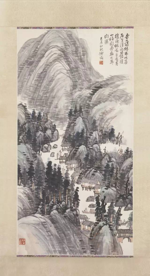 近代名家陈师曾绘画作品欣赏,陈师曾山水画作品欣赏