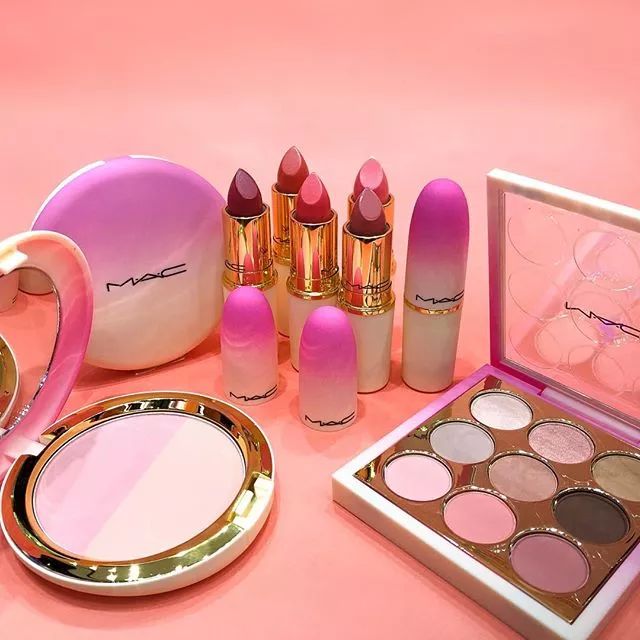 mac限定口红桃粉,mac口红冷白桃