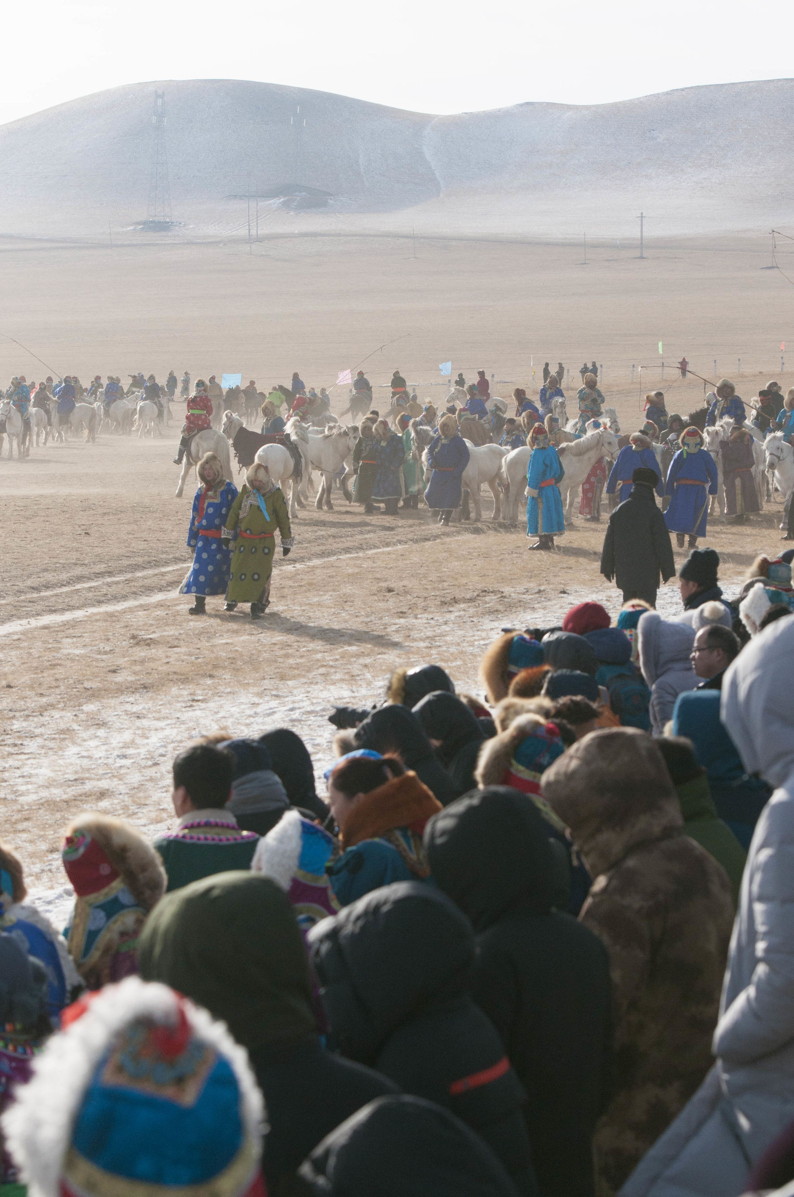 内蒙古那达慕草原旅游节,西乌珠穆沁草原冬季美景