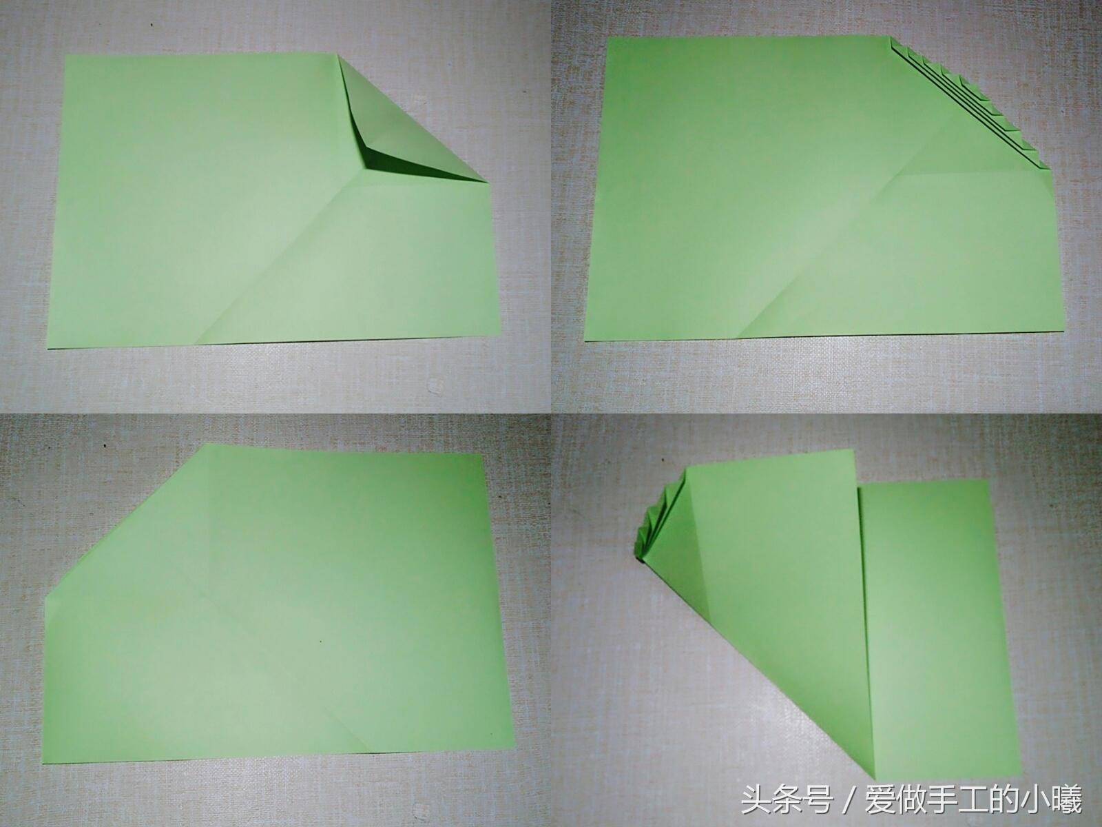 折纸信封精美版,手工折纸简单信封手残党
