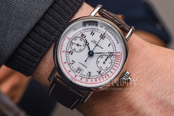 浪琴经典复刻手表如何调时间,时针钟表