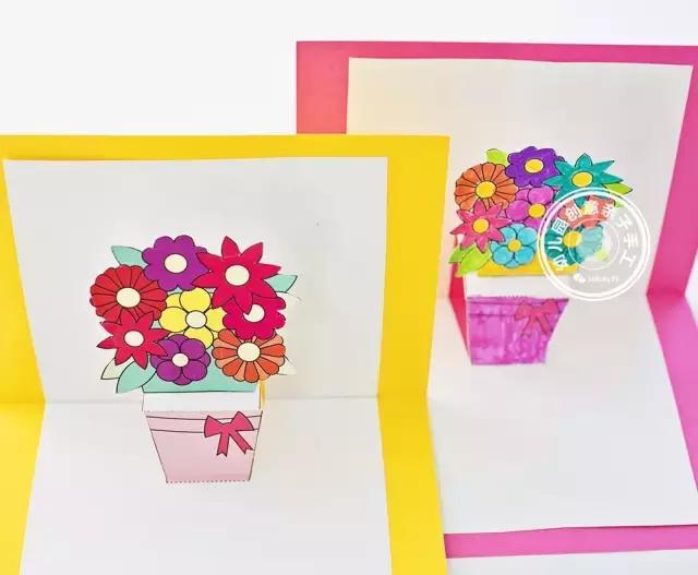 幼儿园新年贺卡手工小班,幼儿园春节小班手工贺卡制作