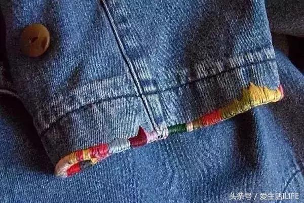 破洞衣服照样补出时尚来，衣物破损修补方法