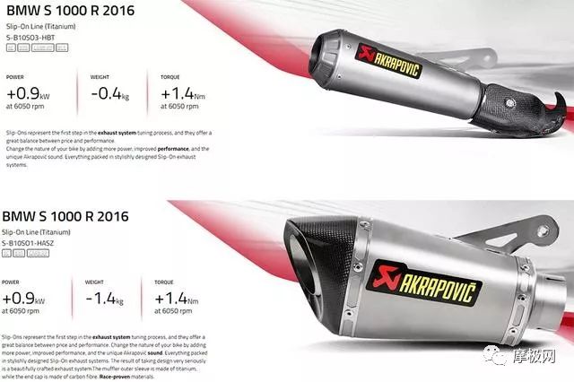 天蝎akrapovic发布,摩托天蝎排气种类大全