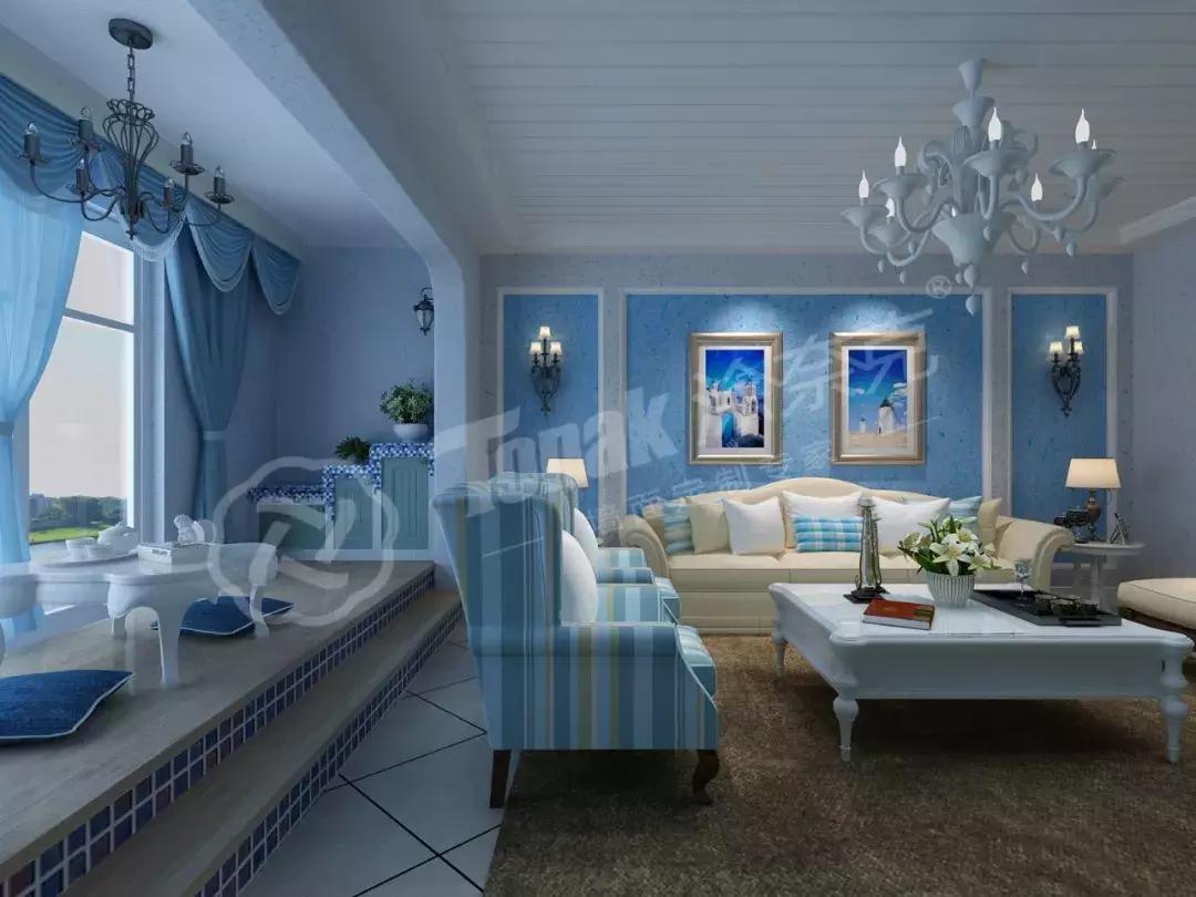 地中海风格装修配色,法国南部地中海风格常用配色