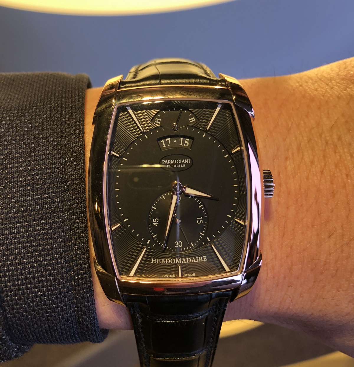 六十万的雅典手表,56万陀飞轮