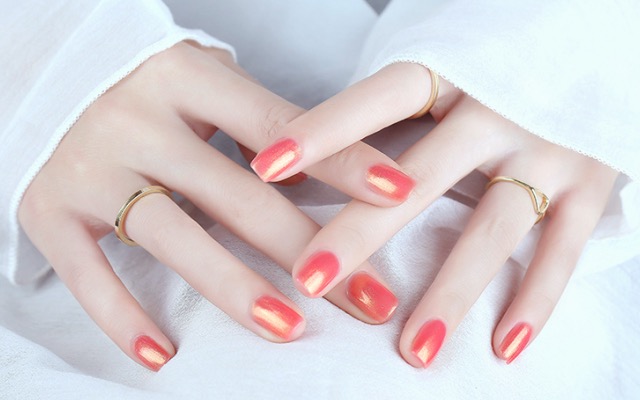 超好看的少女系美甲,适合直女的美甲