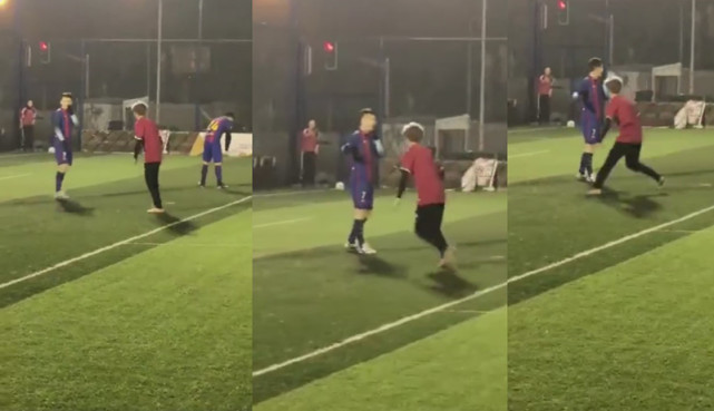 鹿晗看球赛反应,网友评论鹿晗打球