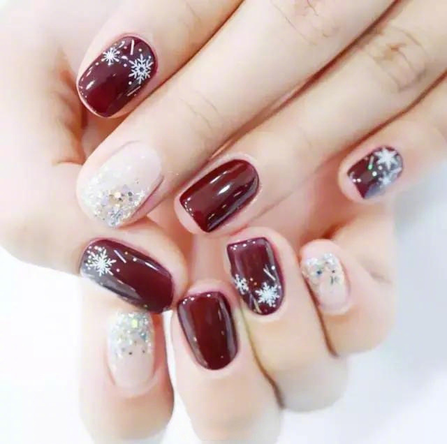 超好看的少女系美甲,适合直女的美甲