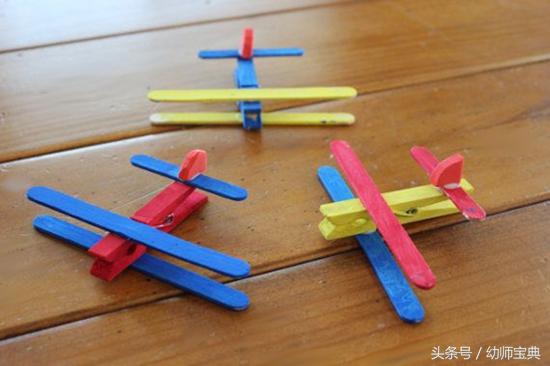 小飞机手工飞机,最简单的和最普通的手工飞机