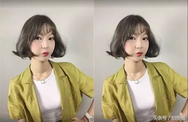 适合大脸的全烫烫发,适合大脸简单的烫发