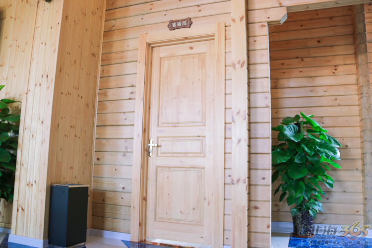 北海木质豪宅,北海中式豪宅