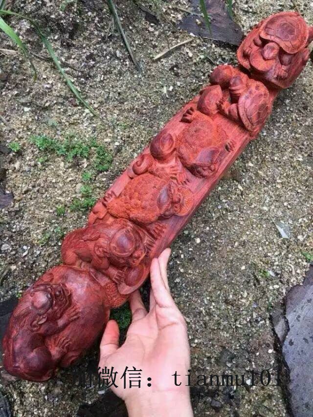 牛人制作的神器,手雕财神爷