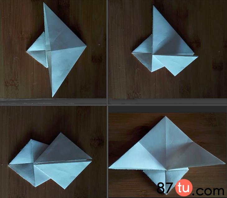 美少女战士手工折纸贺卡,少女们折纸简单教程