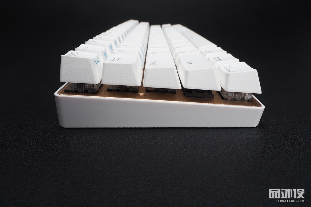 一代凯酷键盘拆解,凯酷87键盘测评