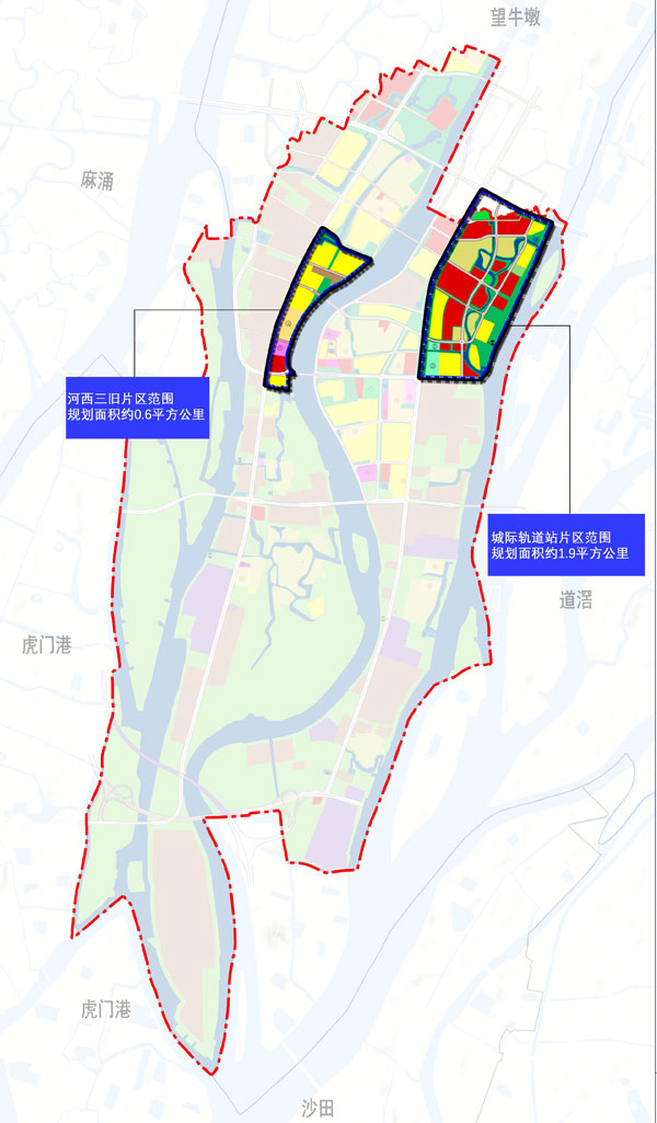 水乡小镇变身西部交通枢纽洪梅打造滨江新城文化产业重镇