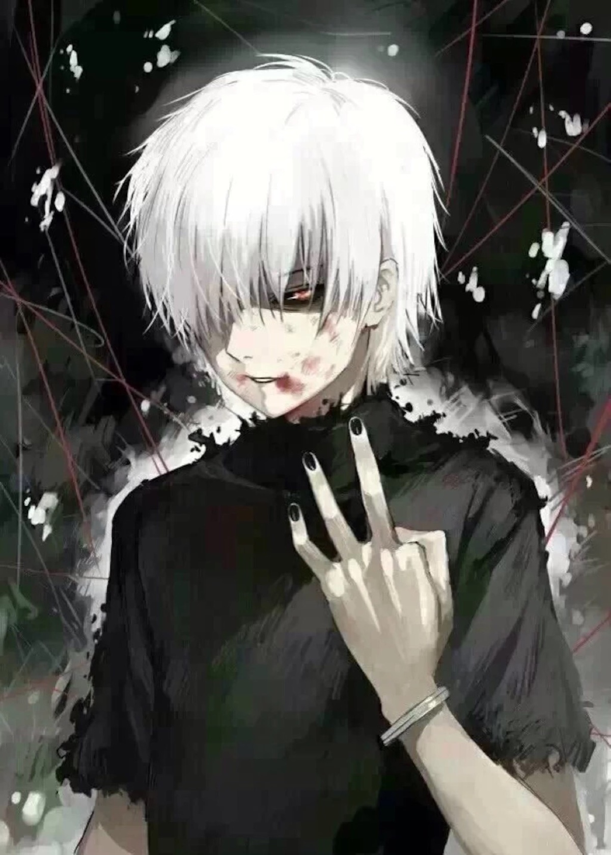 二次元里有哪些银发男神,白发高颜值二次元男