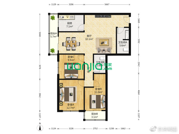望京高端小区对比,北京双井小区排名
