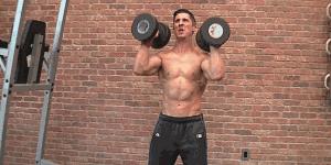 在家哑铃练背动作,哑铃抗阻力在家锻炼动作