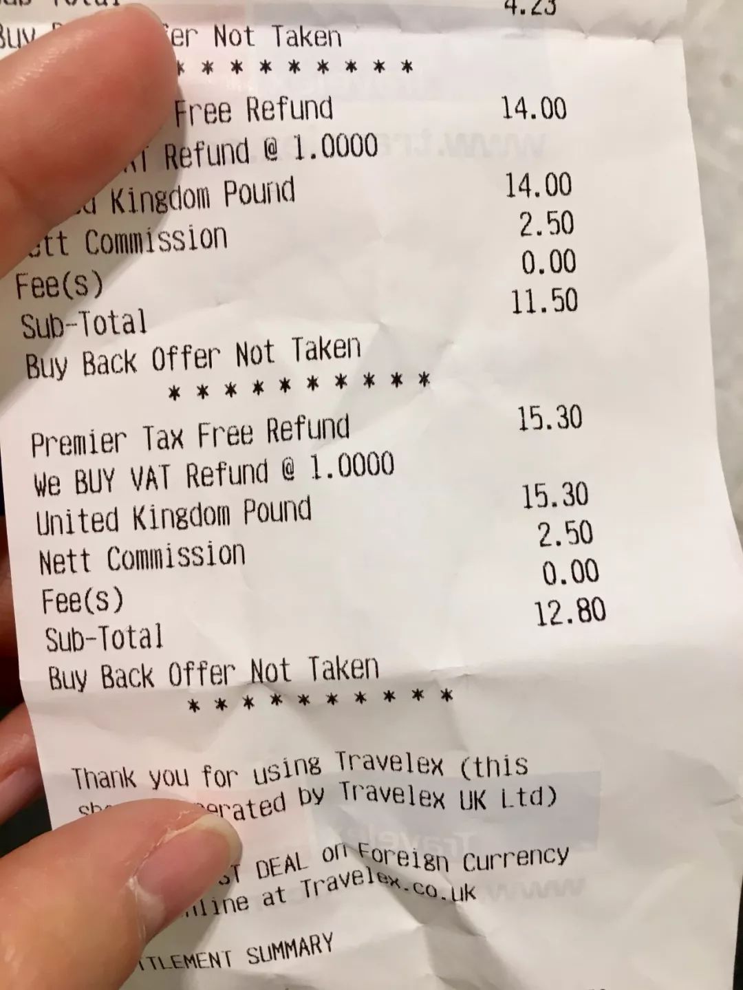 曼彻斯特现金退税,曼彻斯特机场退税步骤