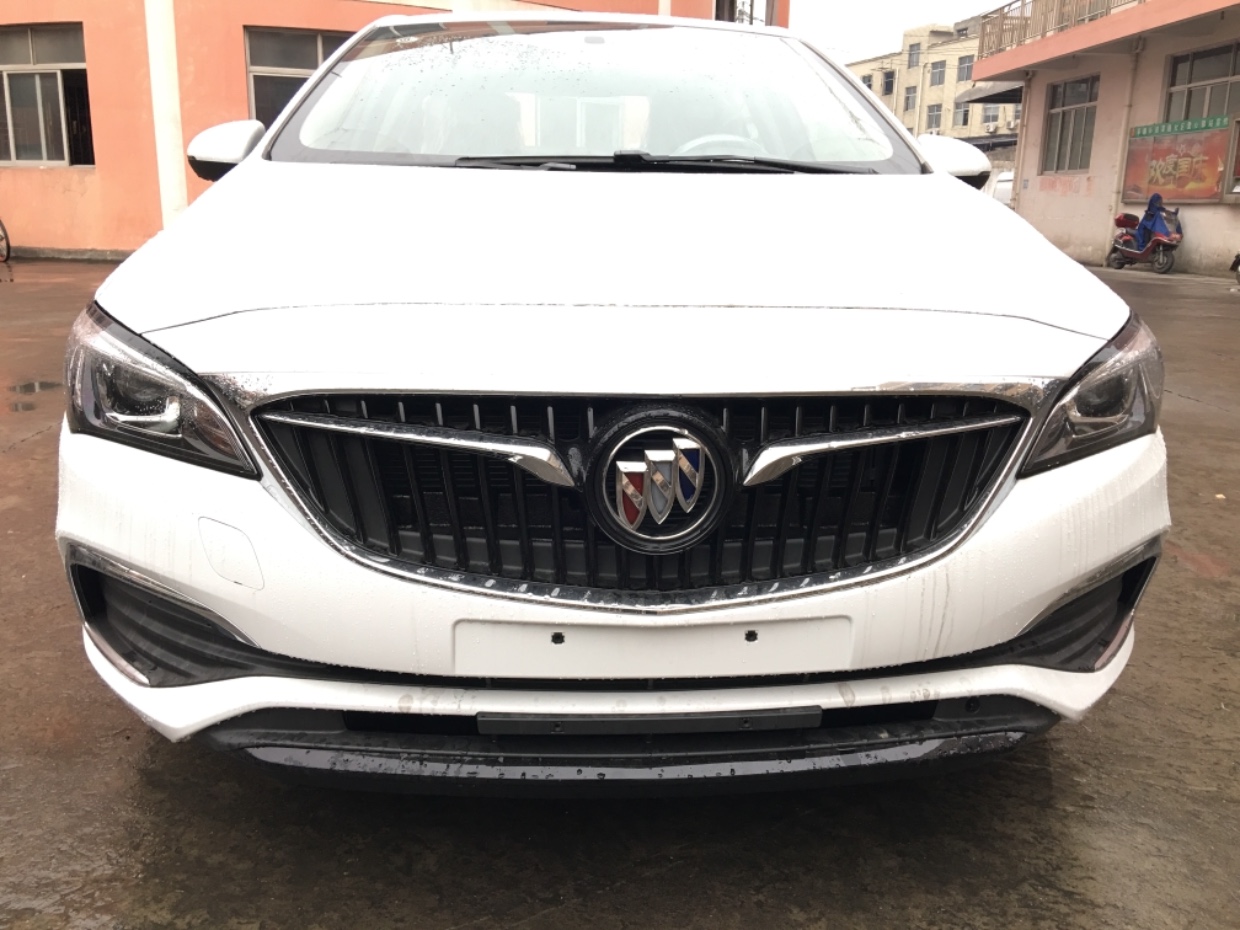 新款别克威朗提车75公里,别克白色威朗gs