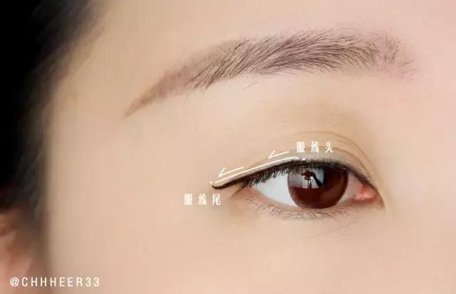一支眼线笔如何搞定不明显眼妆,只有一支眼线笔怎么画