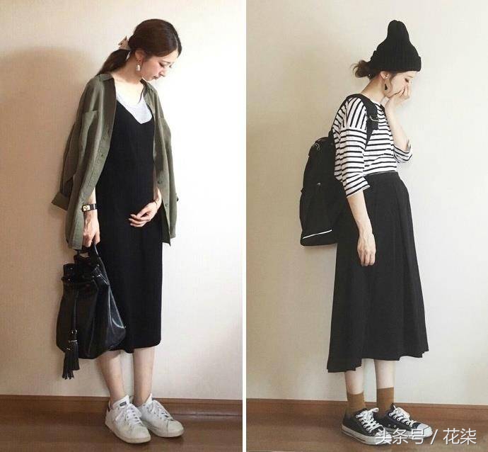 怀孕最美孕妈穿搭,怀孕这样穿时尚好看你学会了吗