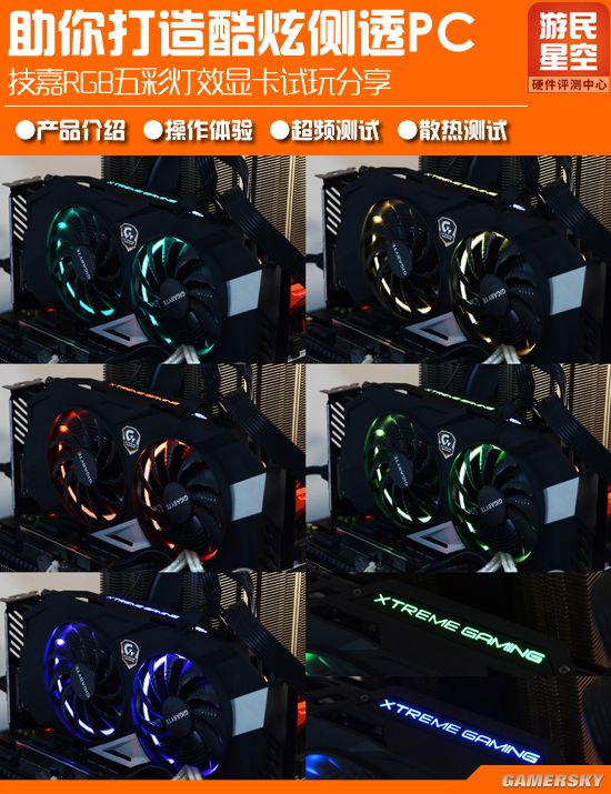 技嘉rgb效果,技嘉彩虹灯效