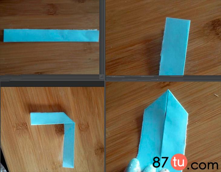 美少女战士手工折纸贺卡,少女们折纸简单教程