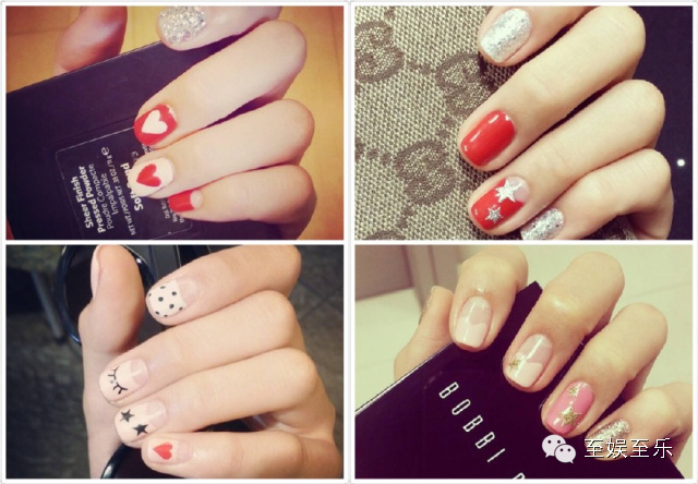 男团同款美甲,韩国男团同款美甲图片