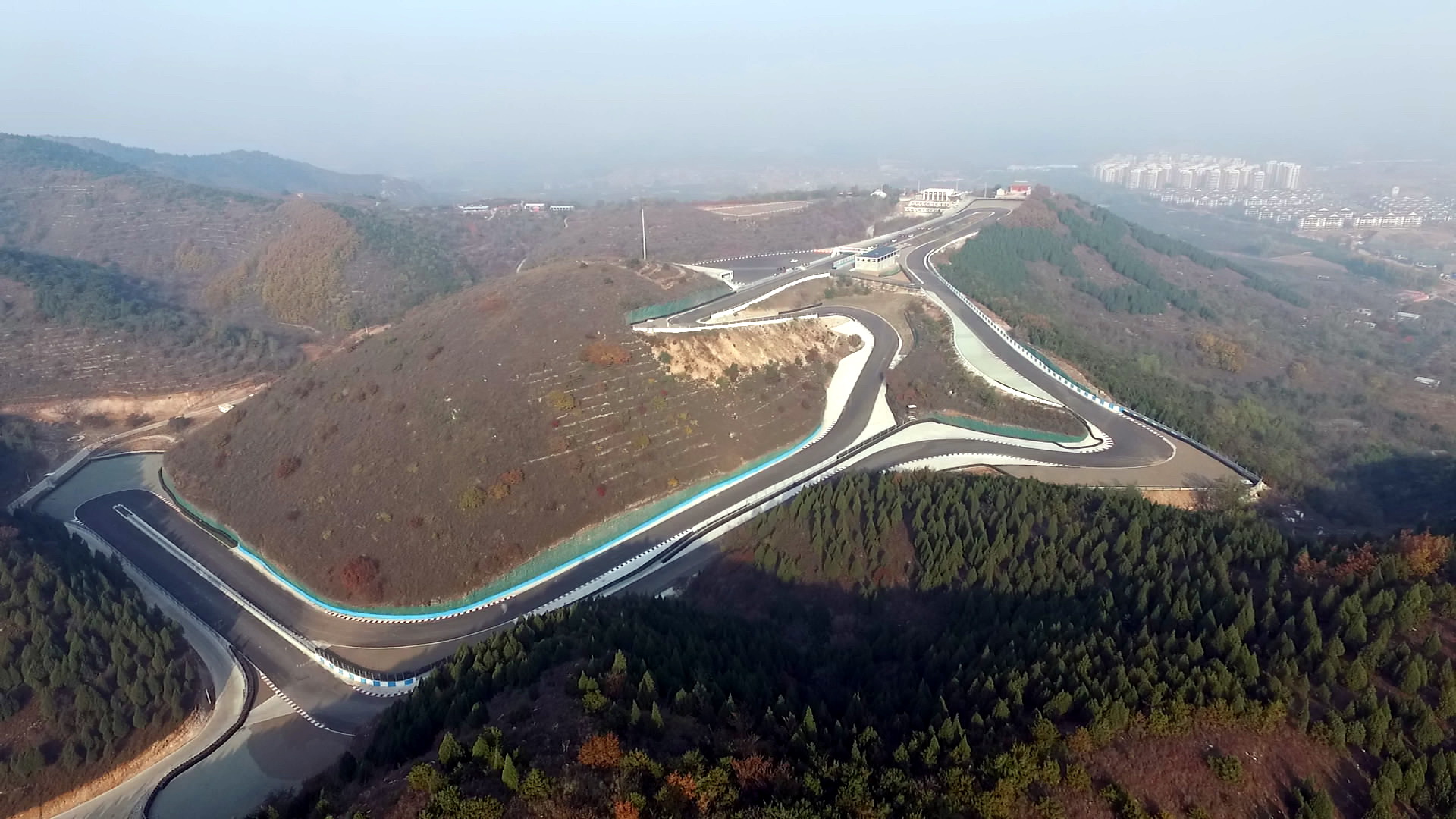 平谷最美盘山公路,嗨谷赛道全景