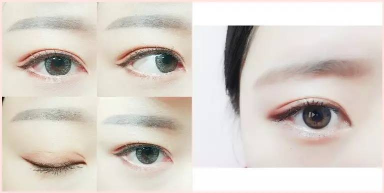 韩妞的眼影怎么盘,美瞳推荐韩系妆容