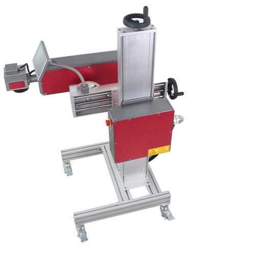 阿姨你做饭有功年终奖就给你辆车吧——激光打标机