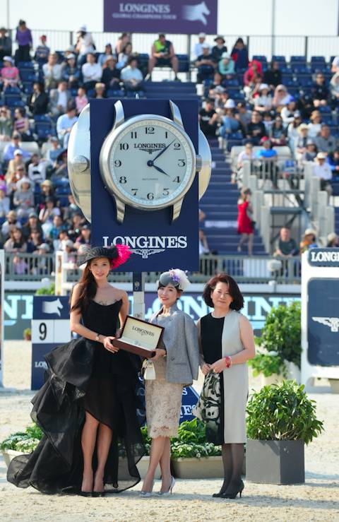 上海浪琴马术冠军赛林志玲,浪琴国际马术大师赛视频