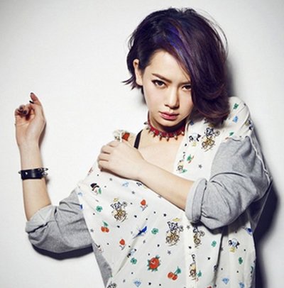 不对称沙宣短发发型教程,后推不对称沙宣短发