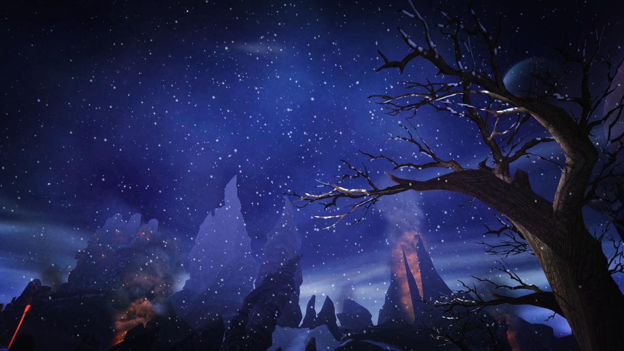 为了一张合影被联盟疯狂追杀！看魔兽中的那些最美雪景