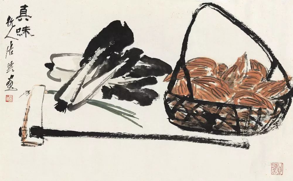 唐云早期花鸟作品欣赏,唐云先生花鸟条幅全集